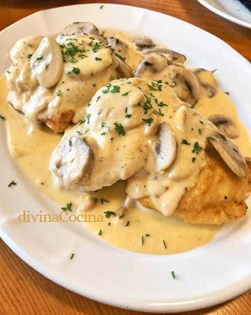 Filete de Pechuga Champiñones